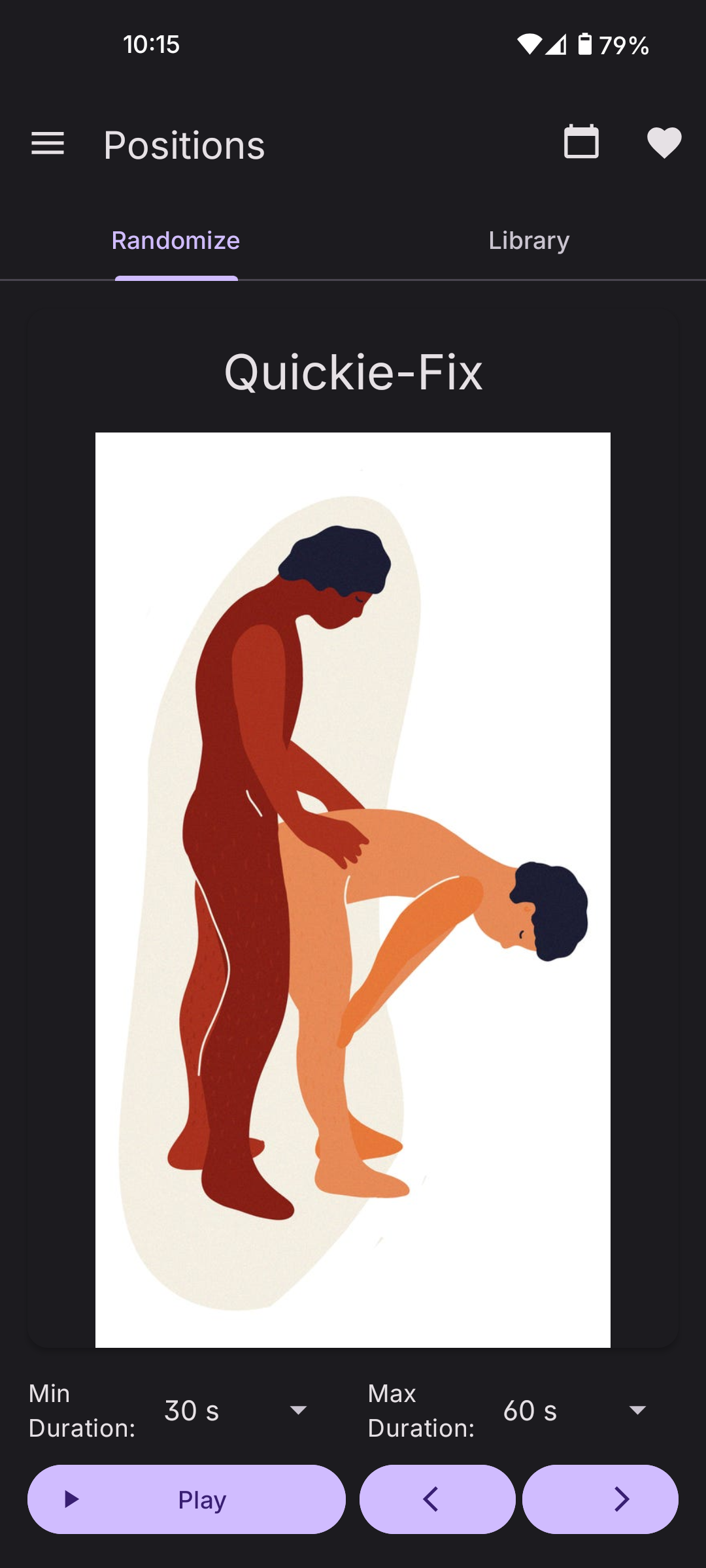 Positions Gallery Interface